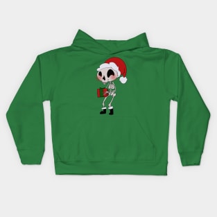 Christmas Skeleton Kids Hoodie